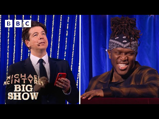 Michael McIntyre sends hilarious voice note to KSI’s contacts - BBC
