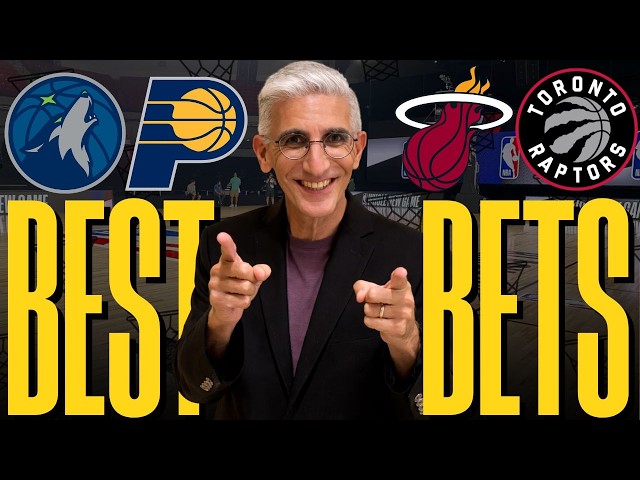 Tuesday NBA BEST Bets! Timberwolves vs Pacers & Heat vs Raptors | NBA Predictions Today