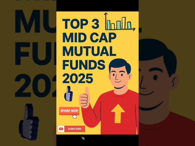 🔥Top 3 Mid Cap Mutual Funds 2025 📈 #MidCapFunds #SIP2025 #Top3Funds #wealthcreation 💸