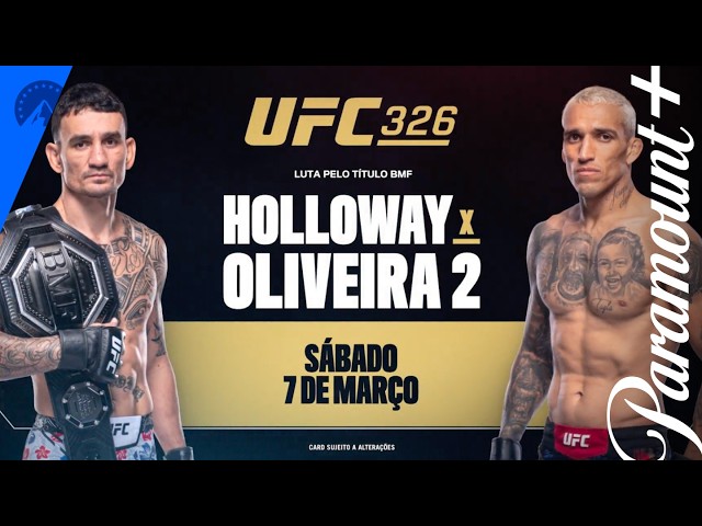 Max Holloway x Charles “Do Bronx” no UFC 326 | Teaser Oficial | Paramount+ Brasil