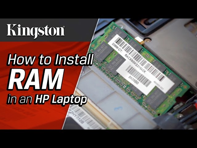 How to Install RAM in HP Laptop - Kingston Technology