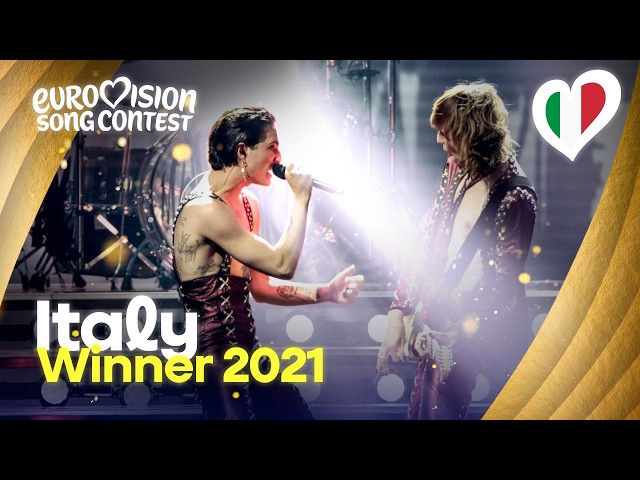 Måneskin - Zitti E Buoni (LIVE) | Italy 🇮🇹 | Grand Final | Winner of Eurovision 2021