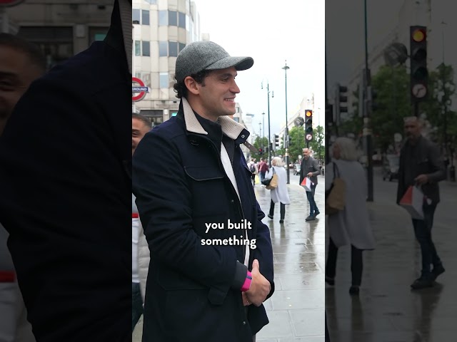 I bumped into a BILLIONAIRE! 😱