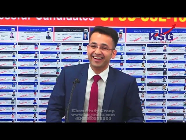 Junaid Ahmad, AIR 3 UPSC CSE 18, Toppers Meet, KSG Central Delhi, KSG India, KSG IAS Bengaluru