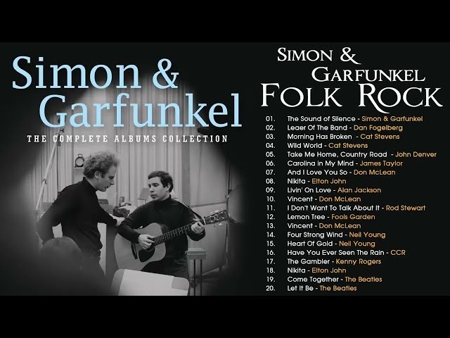 Classic Country Folk Music Collection -Jim Croce, Cat Stevens, Don Mclean, John Denver, James Taylor