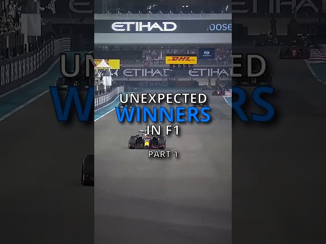 Unexpected winners in F1 | Part 1