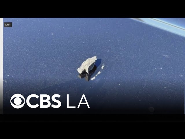 Shrapnel strikes CHP patrol car near Camp Pendleton's live fire celebration