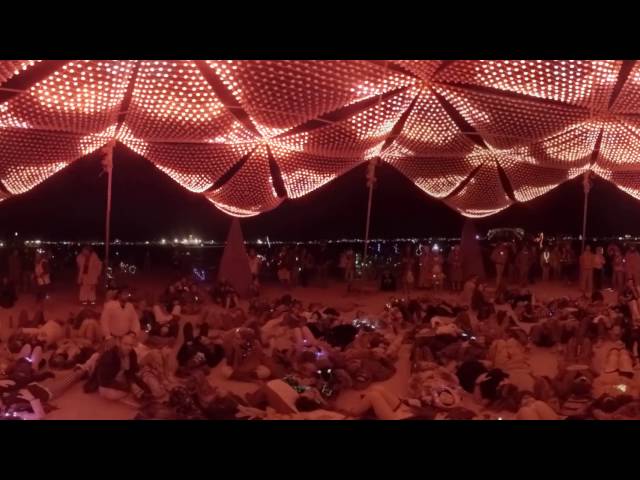 Burning Man Firmament LED art #360 #VR