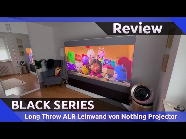 🎬 Nothing Projector Black Series – Die motorisierte ALR-Leinwand im Praxischeck!