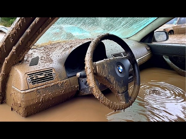 Man Buys 4 FLOODED CARS for $2,150 and RESTORES them Back to New | by @MrZhangsDetailing