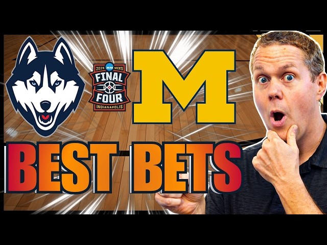 National Championship: UConn vs Michigan Best Bets! | March Madness Betting Preview