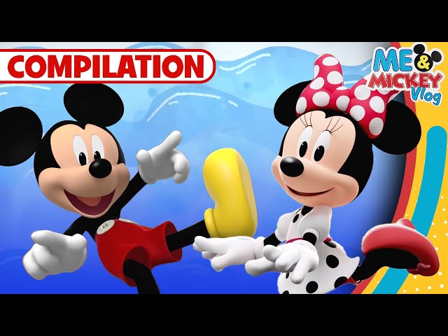 Mickey Mouse Summer Fun ☀️ | Me & Mickey | 30 Minute Compilation |  @disneyjr