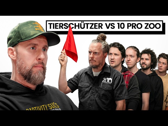 Robert Marc Lehmann vs. 10 Zoo Befürworter...😳