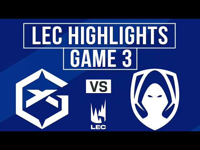 GX vs TH Highlights Game 3 | LEC Spring 2026 | GIANTX vs Team Heretics