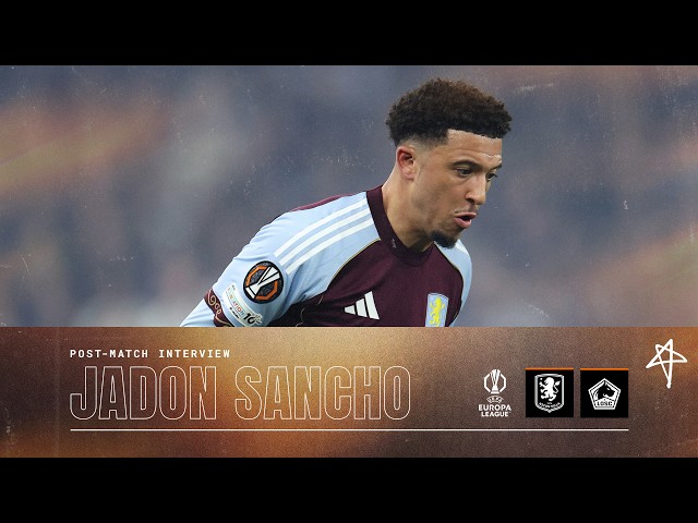 🗣️ "Everyone was motivated" 💪 | Jadon Sancho on Lille Victory | POST MATCH