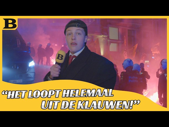 MULTIPLE INJURED DURING REMIGRATION RIOTS IN LEUVEN