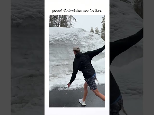 Proof the winter can be fun