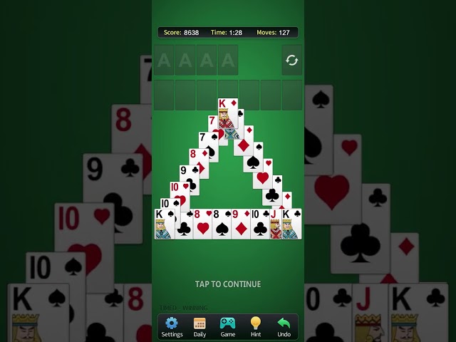 Classic Mobile Game Solitaire - Classic Game ASMR (431)