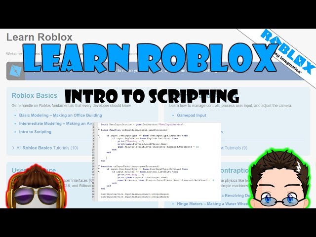 Learn Roblox - Intro to Scripting