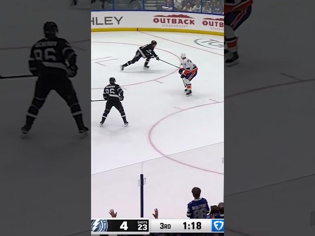 Kucherov Passes on the Empty Net! 🤯