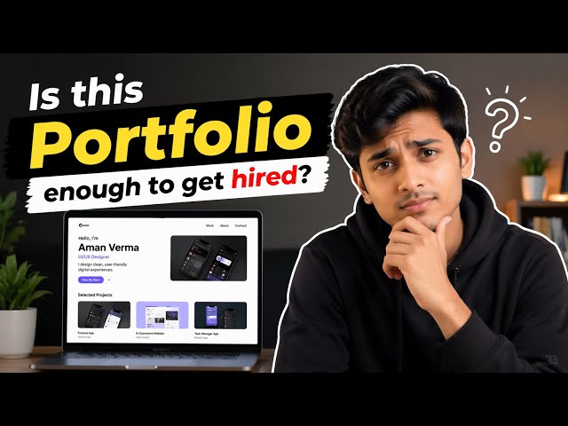 Is this Portfolio Enough to get hired?Ep-11|CodeWithAnsh|