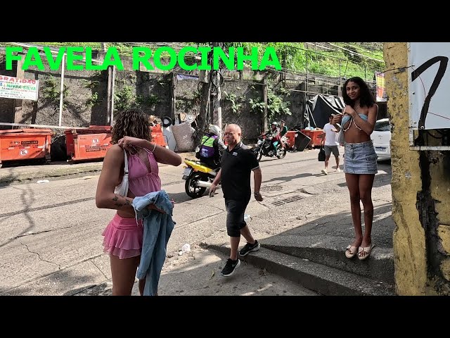 This is Life in Favela Rocinha - Rio de Janeiro - Brazil 🇧🇷