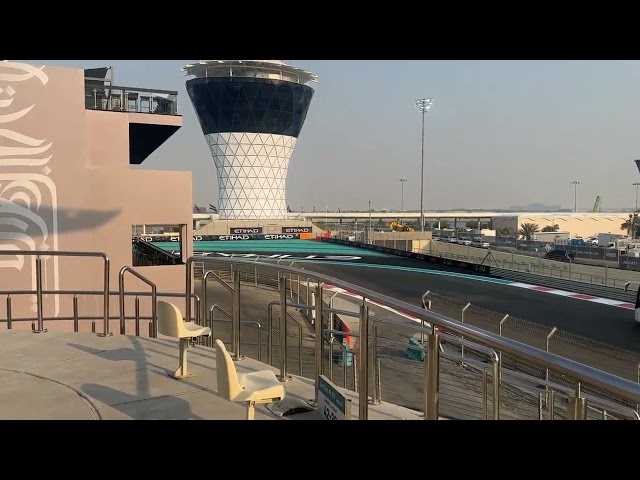 Main Grandstand View (Section M-09): Abu Dhabi Grand Prix
