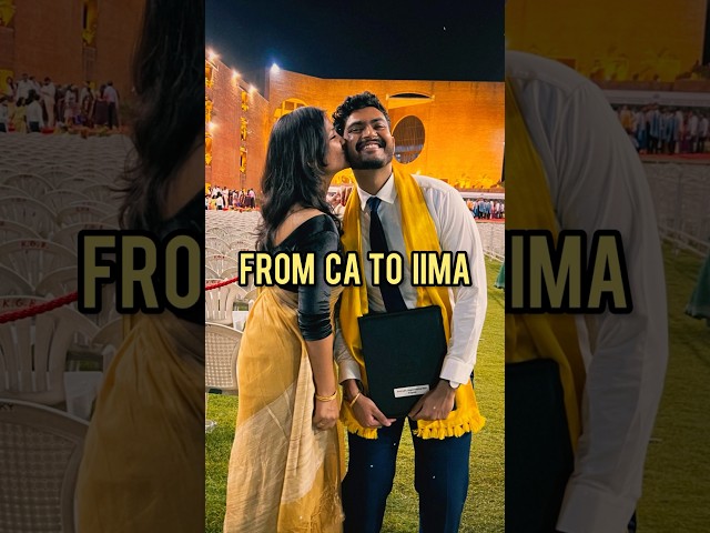 From CA to IIM Ahmedabad MBA #iimahmedabad #mba #iima #ca #charteredaccountant #big4