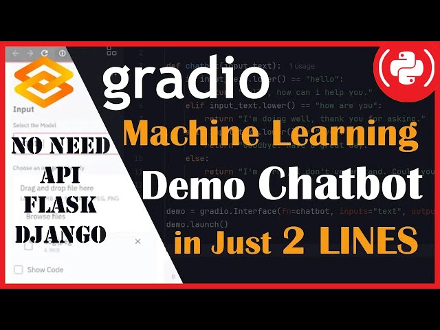 Gradio python tutorial