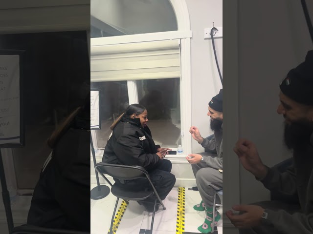 Masjid Security Guard ACCEPTS ISLAM! #shorts