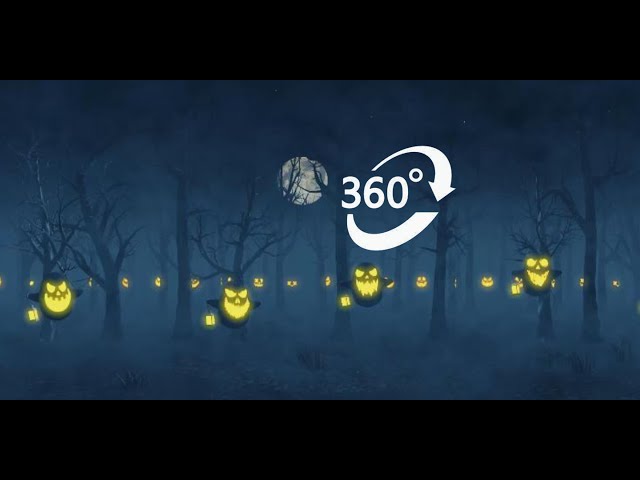 Spine-Chilling 360 Screen Saver for Halloween👻 in Stunning 4k