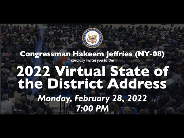 2022 Virtual State of the District Address