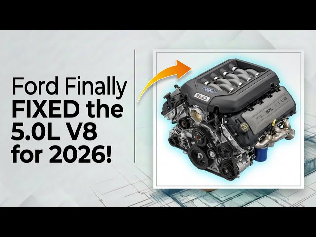 Ford Finally FIXED the 5.0L V8 for 2026: What Changed, Why It Matters, and What Experts Are Saying