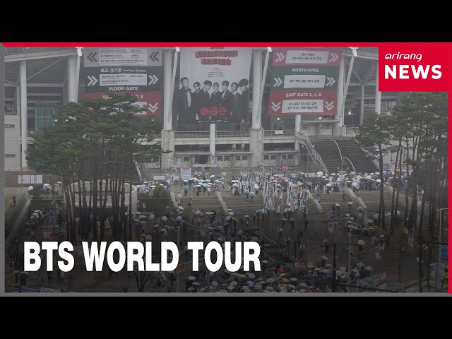 Live from BTS concert scene: World Tour ‘ARIRANG’ kicks off in Goyang tonight