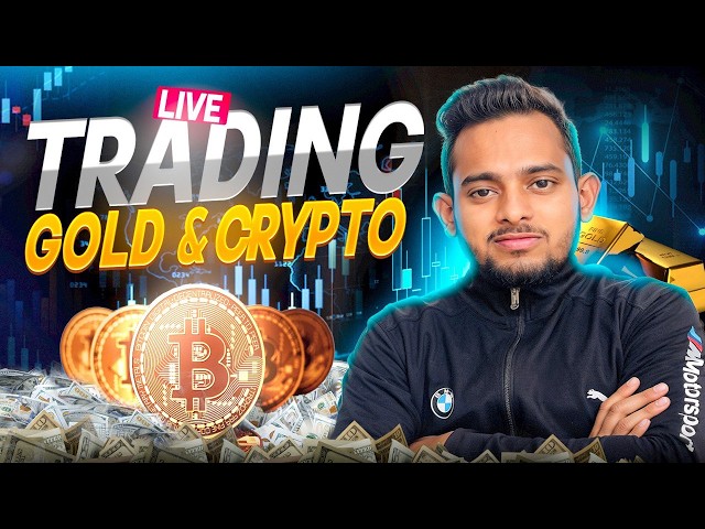 LIVE GOLD TRADING / XAUUSD LIVE / BTCUSDLIVE / ⁨@Indiabullsacademy⁩