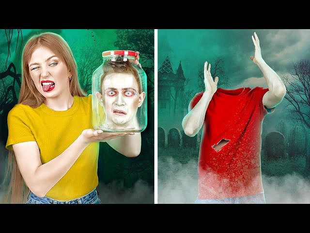 ज़ोंबी प्रैंक्स।। DIY मज़ेदार प्रैंक्स 123 GO!