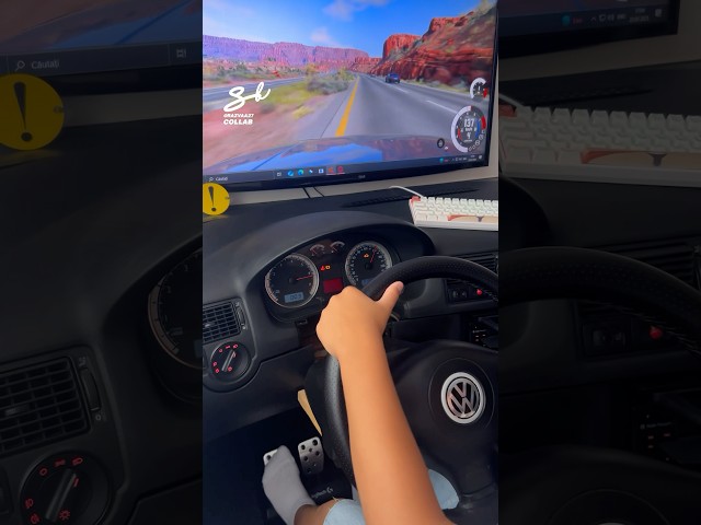 Bedroom Car Simulator! 🚘 #cars #simulator #volkswagen