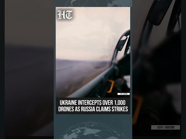 Russia Claims Major Strikes on Ukraine, Kyiv Says Over 1,000 Drones Shot Down | #shorts