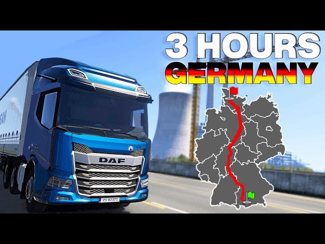 ETS2 Longest Delivery in Germany 1:1 Map | Euro Truck Simulator 2