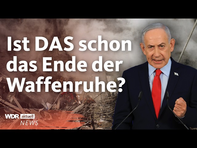 Iran-Krieg: Israel greift weiter den Libanon an – das Ende der Waffenruhe? | Aktuelle Stunde