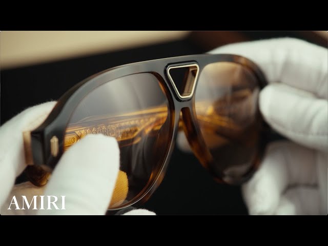AMIRI Eyewear Craftsmanship