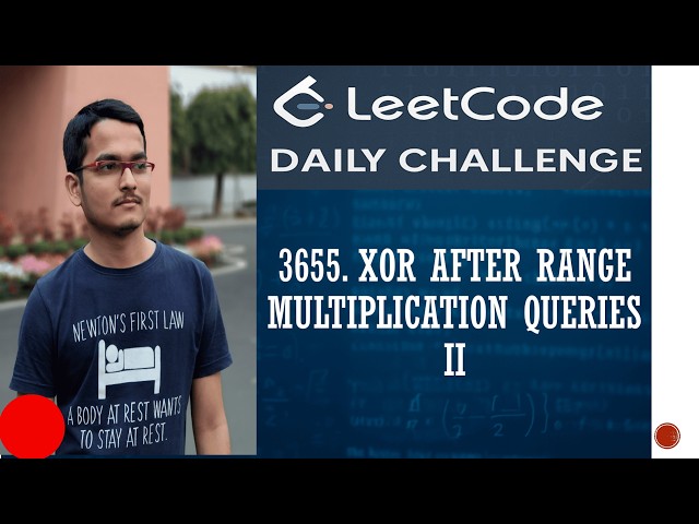 Leetcode 3655. XOR After Range Multiplication Queries II | Daily Challenge