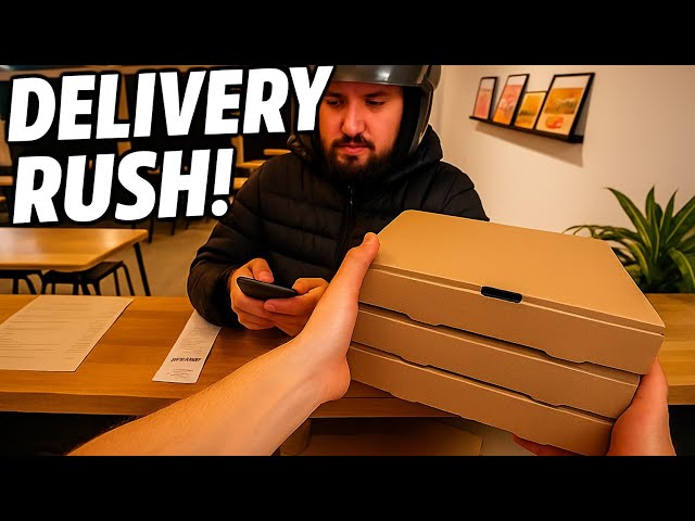 POV: Delivery Rush at the Pizzeria!