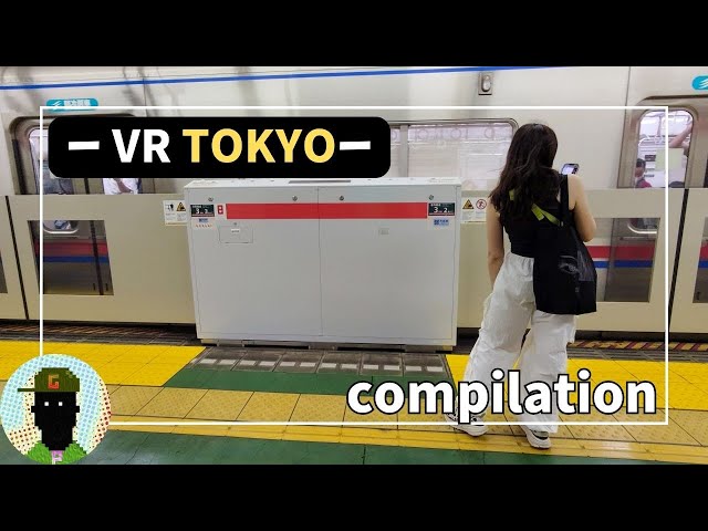[VR180 3D] Compilation of Spatial Photographies in Tokyo