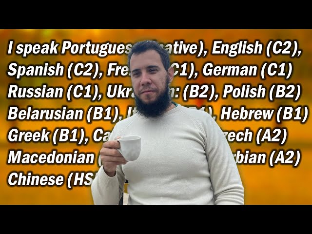 How Many Languages Does Patrick Lencastre REALLY Speak?