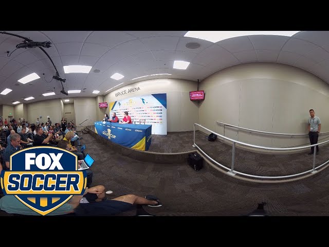 Bruce Arena discusses his relationship with Michael Bradley | 360 VIDEO | 2017 CONCACAF GOLD CUP