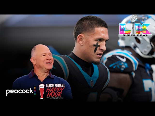 NFL WRs Alec Pierce, Tetairoa McMillan join the set | Fantasy Football Happy Hour (FULL SHOW)