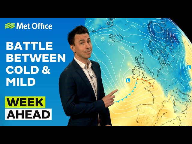Week Ahead 05/01/2026 – Rain, wind and snow for some – Met Office weather forecast UK
