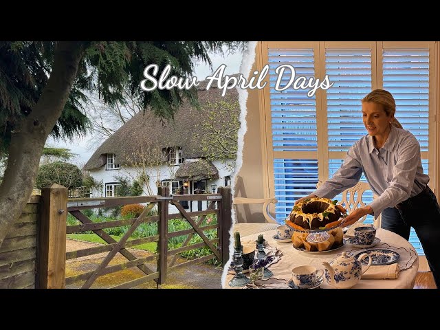 April in the English countryside | Baking |Gardening  & Quiet Walk 
