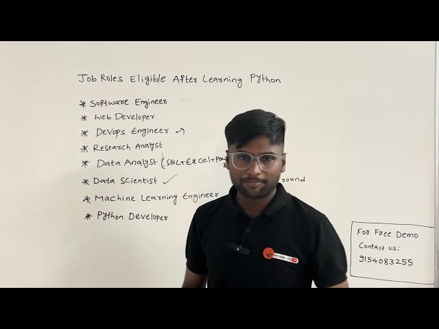Job Roles in Python | Telugu